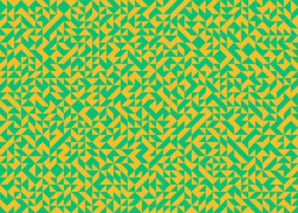 Soyut Geometrik Desen, üretken hesaplama sanatı, vektör illüstrasyonu 