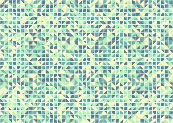 Soyut Geometrik Desen, üretken hesaplama sanatı, vektör illüstrasyonu 