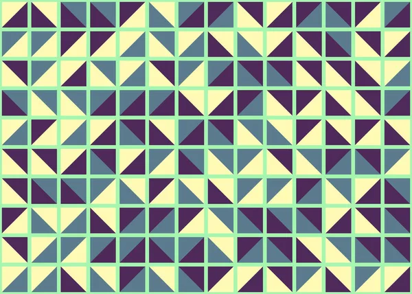 Soyut Geometrik Desen, üretken hesaplama sanatı, vektör illüstrasyonu  