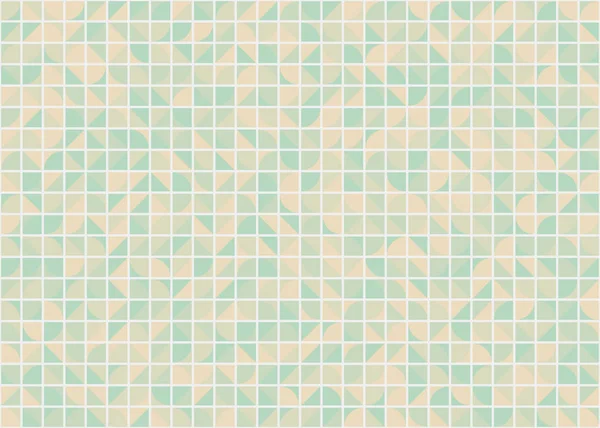 Soyut Geometrik Desen, üretken hesaplama sanatı, vektör illüstrasyonu 