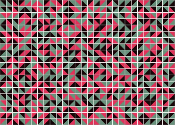 Soyut Geometrik Desen, üretken hesaplama sanatı, vektör illüstrasyonu 