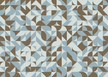 Kareli soyut geometrik desen