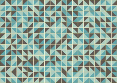 Kareli soyut geometrik desen