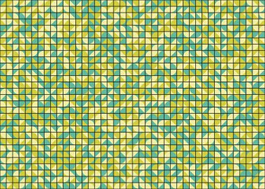 Kareli soyut geometrik desen