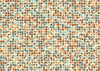 Soyut Geometrik Desen, hesaplama sanatı çizimi