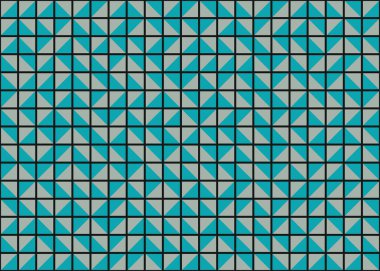 Soyut geometrik desen, hesaplama sanatı