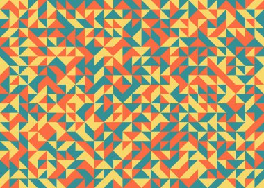 Soyut geometrik desen, hesaplama sanatı