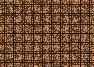 Soyut Geometrik Desen, üretken hesaplama sanatı, vektör illüstrasyonu 