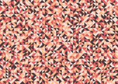 Kareli soyut geometrik desen