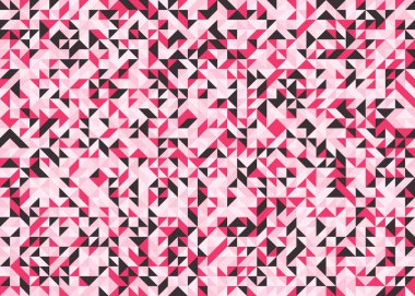 Kareli soyut geometrik desen