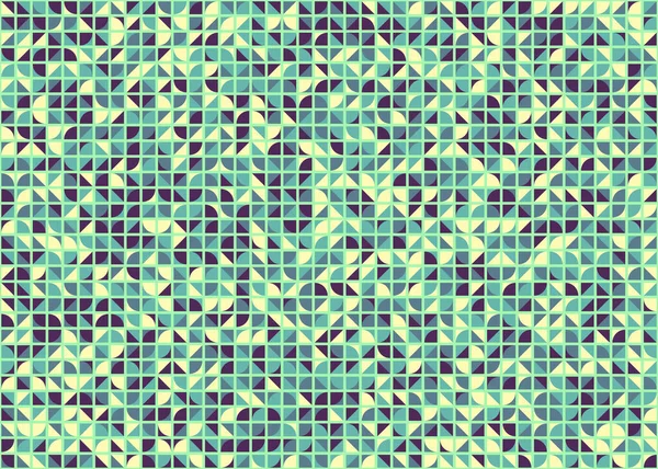 Soyut Geometrik Desen, üretken hesaplama sanatı, vektör illüstrasyonu 