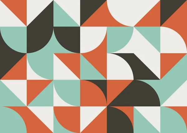 Motif Géométrique Abstrait Coloré Avec Des Carrés — Image vectorielle