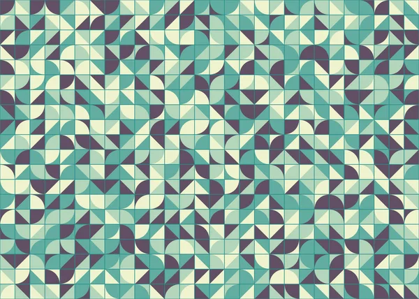 Patrón Colorido Geométrico Abstracto Con Cuadrados — Vector de stock
