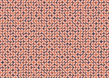 Soyut Geometrik Desen, hesaplama sanatı çizimi