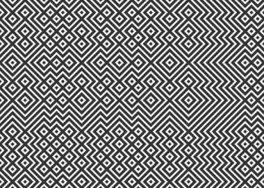 soyut geometrik desen, hesaplama sanatı illüstrasyonu