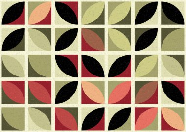 Soyut geometrik desen, hesaplama sanatı