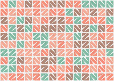 Soyut Geometrik Desen, hesaplama sanatı çizimi