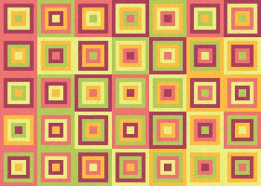 Soyut geometrik üretken desen, vektör illüstrasyonu 