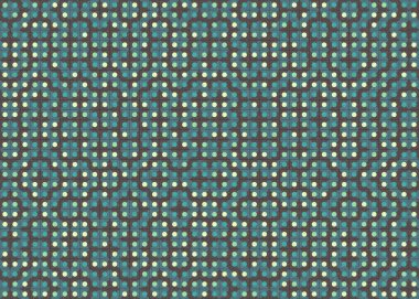 Soyut geometrik desen, hesaplama sanatı