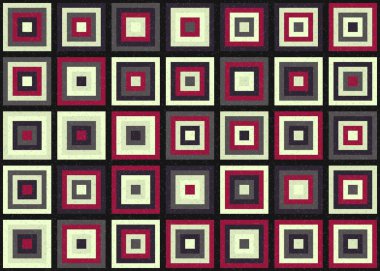 soyut geometrik desen, hesaplama sanatı illüstrasyonu