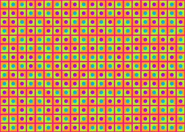 Soyut geometrik üretken desen, vektör illüstrasyonu