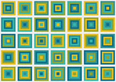 Soyut geometrik üretken desen, vektör illüstrasyonu