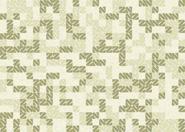 Soyut geometrik üretken desen, vektör illüstrasyonu 