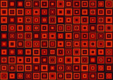 Soyut geometrik üretken desen, vektör illüstrasyonu