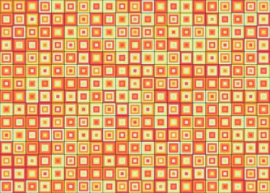 Soyut geometrik üretken desen, vektör illüstrasyonu