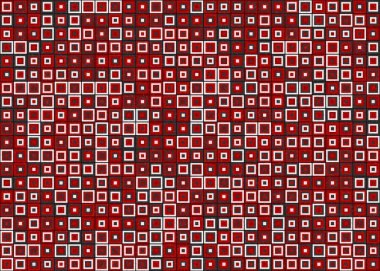 soyut geometrik desen, hesaplama sanatı illüstrasyonu