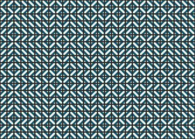 Soyut geometrik desen, hesaplama sanatı