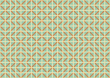 Soyut Geometrik Desen, hesaplama sanatı çizimi