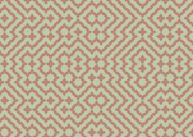 soyut geometrik desen, hesaplama sanatı illüstrasyonu