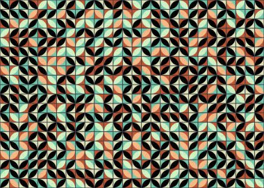 soyut geometrik desen, vektör illüstrasyonu 