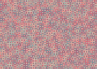 Soyut geometrik üretken desen, vektör illüstrasyonu 