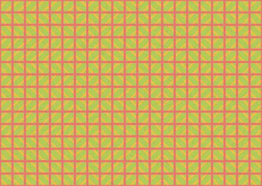 Soyut geometrik üretken desen, vektör illüstrasyonu 