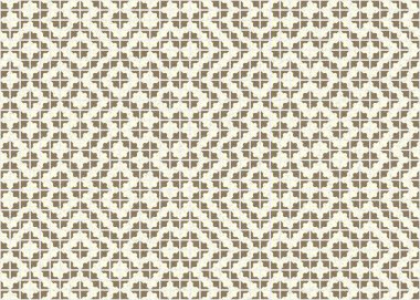 Soyut Geometrik Desen, üretken hesaplama sanatı, vektör illüstrasyonu 