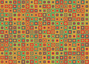 soyut geometrik desen, hesaplama sanatı illüstrasyonu,