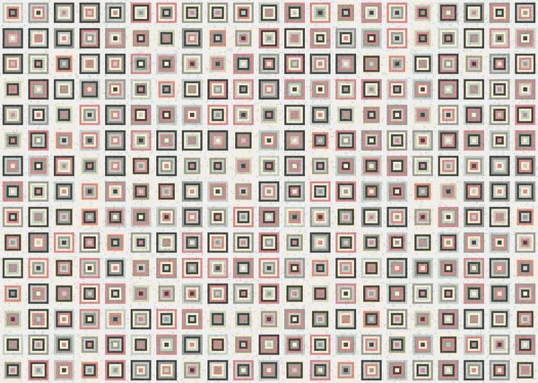 Pola Geometris Abstrak Ilustrasi Seni Komputasi - Stok Vektor