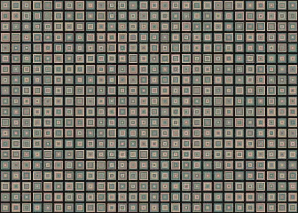 抽象幾何学的生成パターン ベクトル図 — ストックベクタ