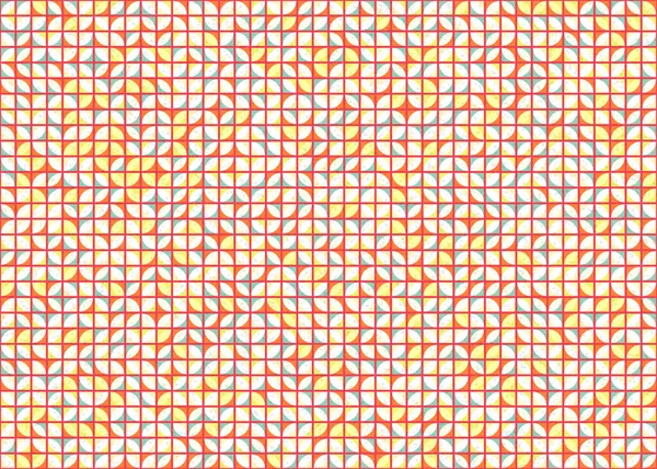 Soyut geometrik üretken desen, vektör illüstrasyonu 