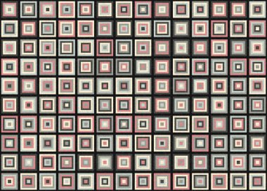 soyut geometrik desen, hesaplama sanatı illüstrasyonu