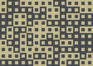 Soyut geometrik üretken desen, vektör illüstrasyonu 