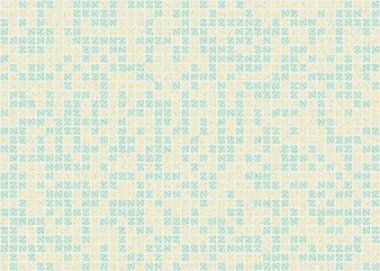 Soyut Geometrik Desen Üretken hesaplama sanatı, vektör illüstrasyonu