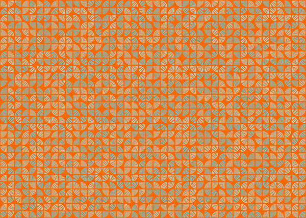 Abstract geometric generative pattern, vector illustration