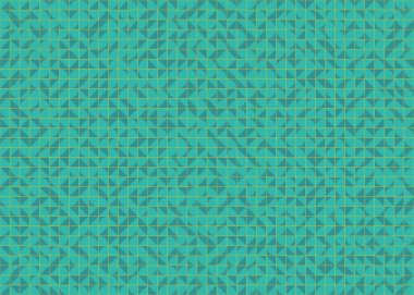 Soyut Geometrik Desen, üretken hesaplama sanatı çizimi