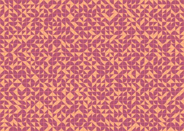 Soyut geometrik desen, kusursuz vektör çizimi