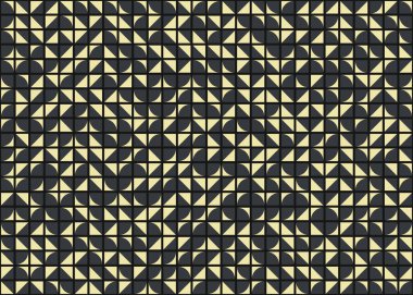 Soyut geometrik desen, kusursuz vektör çizimi