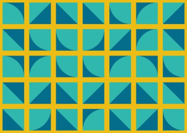 soyut geometrik desen, vektör illüstrasyonu