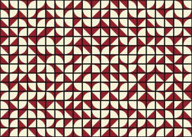 soyut geometrik desen, vektör illüstrasyonu